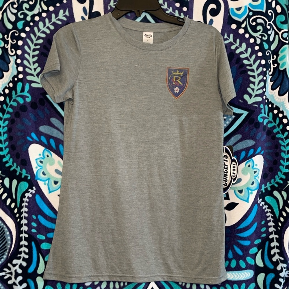 NWT women’s super soft Real Salt Lake  tshirt M